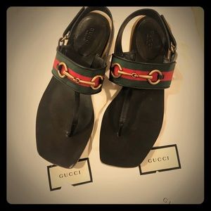 Authentic Gucci Horsebit Sandals!